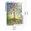 Tree of Dawn - Full Round Diamond - 30x40cm