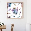 Abstract Feather 5D DIY Full Round Drill Diamond Picture Decor Art Beadwork