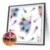 Abstract Feather 5D DIY Full Round Drill Diamond Picture Decor Art Beadwork