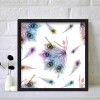 Abstract Feather 5D DIY Full Round Drill Diamond Picture Decor Art Beadwork