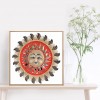Changeable Smiley - Full Round Diamond - 35*35cm