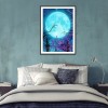 Moon  - Full Round Diamond - 30x40cm