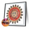 Changeable Smiley - Full Round Diamond - 35*35cm