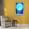 Moon  - Full Round Diamond - 30x40cm