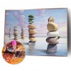 Stone Pillar - 5D DIY Round Drill Diamond Painting 40*30cm