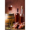 Wine Bottle - Full Round Diamond - 40x50cm