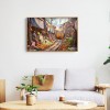 Sunset Street View - Full Round Diamond - 40*30cm