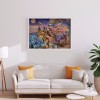 Tiger And Man - Full Round Diamond - 40*30cm