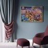 Tiger And Man - Full Round Diamond - 40*30cm