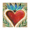 Heart - Full Round Diamond - 30x30cm