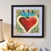 Heart - Full Round Diamond - 30x30cm