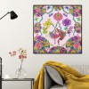 Flower Girl - Full Round Diamond - 30*30cm