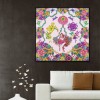 Flower Girl - Full Round Diamond - 30*30cm
