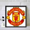 Manchester Team Emblem - Full Round Diamond - 30x30cm