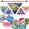 5D DIY Special Shaped Diamond Painting Mandala Cross Stitch Kits (KY009)