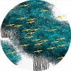 Sky Blue Women - Full Round Diamond - 40x40cm