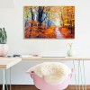 Autumn Maple Forest - Full Round Diamond - 40x30cm