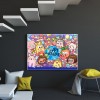 Happy Birthday Party - Full Round Diamond - 55*45cm