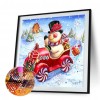 Coon Snowman - Square Diamond - 40x40cm