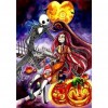 Animated Halloween  - Full Round Diamond - 30x40cm