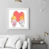 Cartoon Valentine - Full Round Diamond - 30x30cm