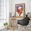 Santa Claus - Special Shaped Diamond - 30x40cm