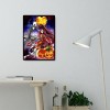 Animated Halloween  - Full Round Diamond - 30x40cm