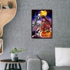 Animated Halloween  - Full Round Diamond - 30x40cm