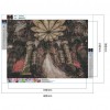 Royal Wedding - Full Round Diamond - 50x40cm