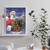Santa Claus - Full Round Diamond - 30x40cm