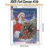 Santa Claus - Full Round Diamond - 30x40cm