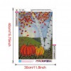 Pumpkin  - Full Round Diamond - 30x40cm