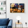 Halloween Party - Full Round Diamond - 40x30cm