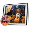 Halloween Party - Full Round Diamond - 40x30cm