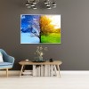 Autumn Winter Tree - Full Round Diamond - 30x40cm