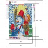 Christmas Snowman - Full Round Diamond - 30x40cm