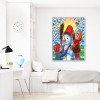 Christmas Snowman - Full Round Diamond - 30x40cm