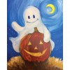 Pumpkin  - Full Round Diamond - 30x40cm