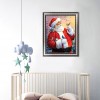 Santa Claus - Full Round Diamond - 30x40cm