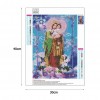 Easter Religion - Full Round Diamond - 40x30cm