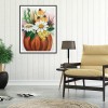 Pumpkin  - Full Round Diamond - 30x40cm