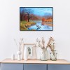 Flying Goose In Autumn - Full Round Diamond - 40*30cm