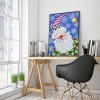 Santa Claus - Special Shaped Diamond - 30x40cm