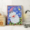 Santa Claus - Special Shaped Diamond - 30x40cm