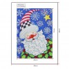 Santa Claus - Special Shaped Diamond - 30x40cm