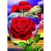 Apple Rose - Full Round Diamond - 30x40cm