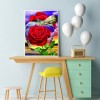 Apple Rose - Full Round Diamond - 30x40cm