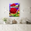 Apple Rose - Full Round Diamond - 30x40cm