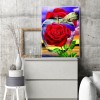Apple Rose - Full Round Diamond - 30x40cm
