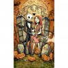Animated Halloween  - Full Round Diamond - 30x40cm